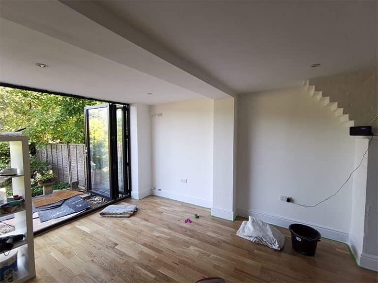 Rear kitchen extension, Haslemere, project photo