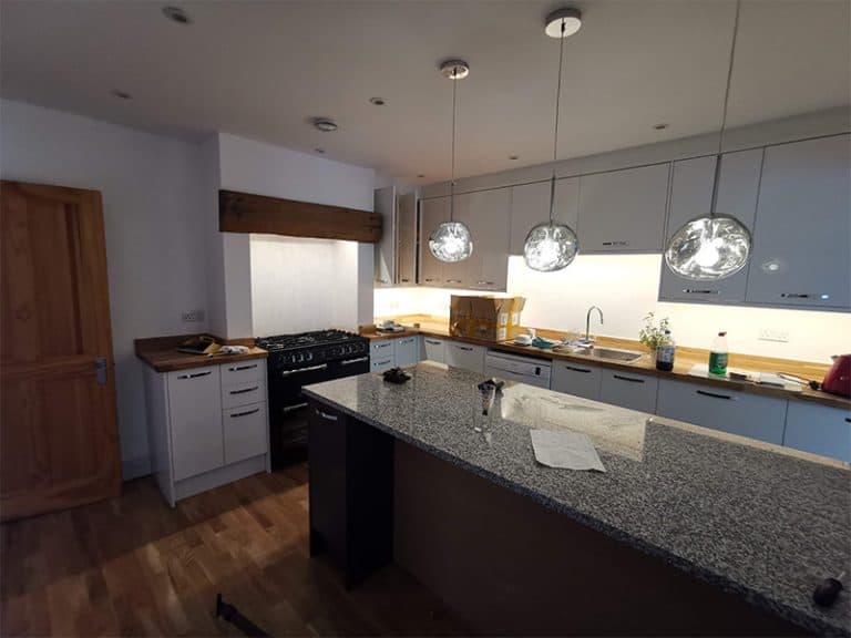 Rear kitchen extension, Haslemere, project photo