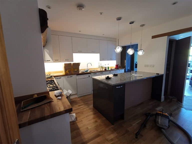 Rear kitchen extension, Haslemere, project photo