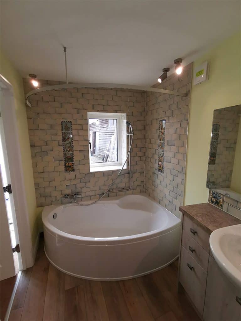 Bathroom in a period property, Cranleigh, project photo