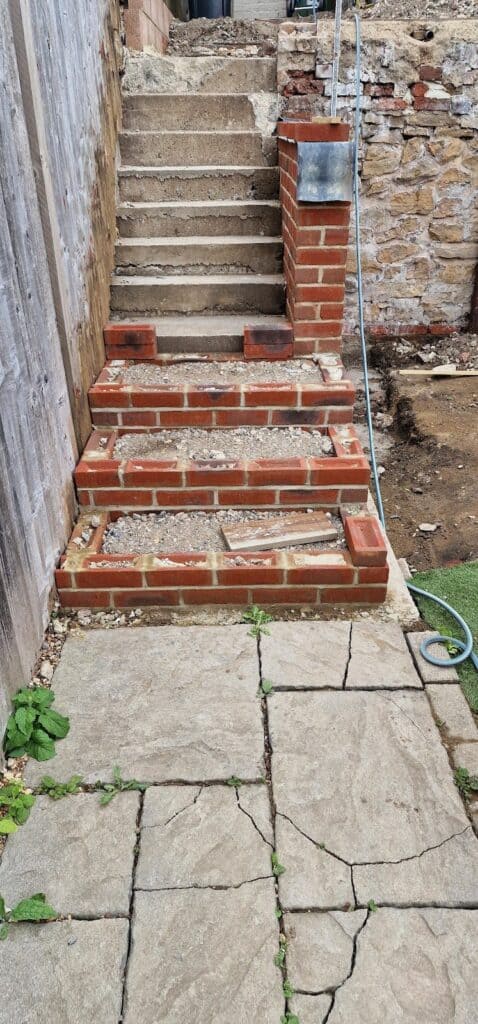 Steps going in, May 2025