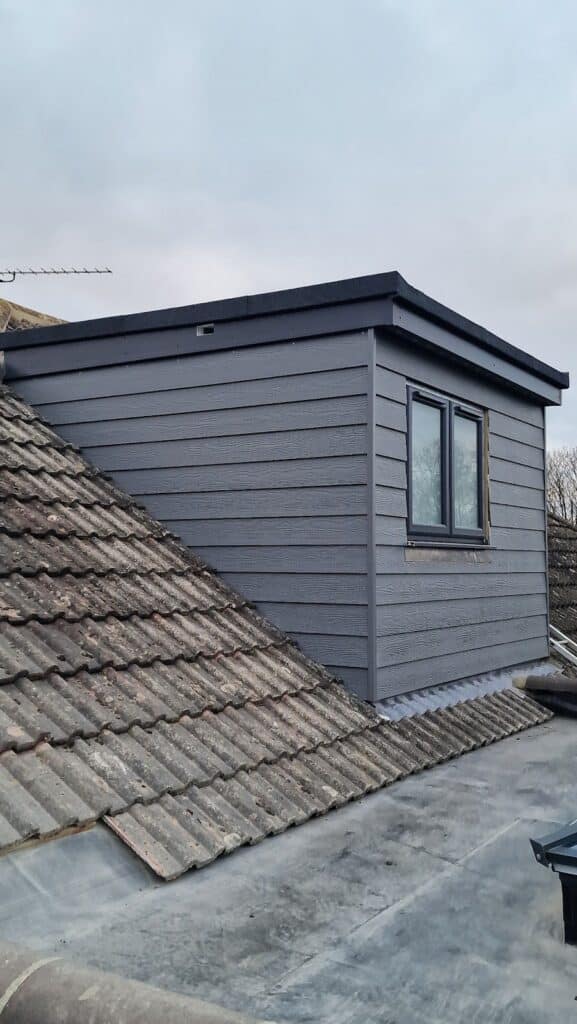 Dormer clad, February 2024