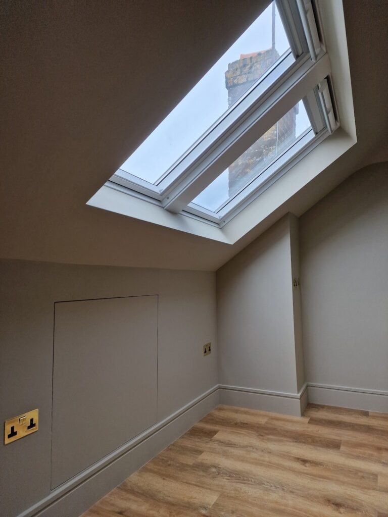 Loft conversion, Normandy, project photo